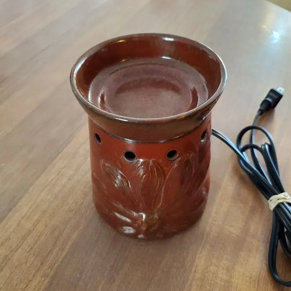 Scentsy Warmer Boho Chic Wax Warmer Full Size Warmer Tray & Blub Fall